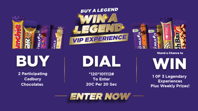 #TasteTheAction With Cadbury’s Legendary VIP Experiences