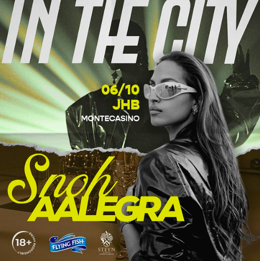 International Headliners, Snoh Aalegra and Ayra Starr To Grace The City of Gold In October