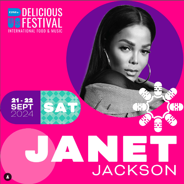 Janet Jackson & Jill Scott To Headline This Year’s DStv Delicious International Food & Music Festival