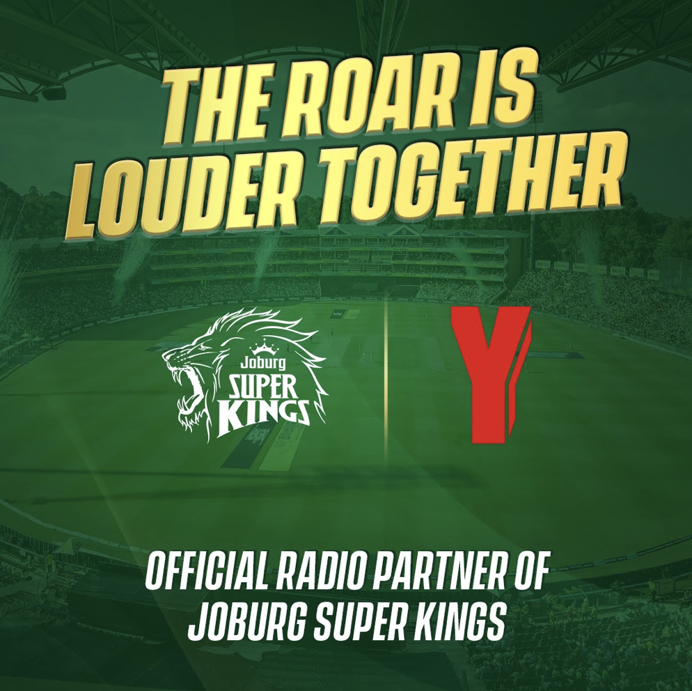 New Partnerships: Y Announced As Joburg Super Kings Official Radio Partner For ’24/’25 Season