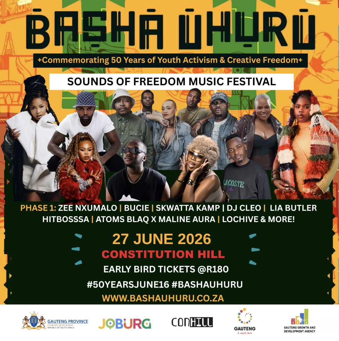 Basha Uhuru To Commemorate 50 Years Of The Youth Uprising With An Insightful Programme This June