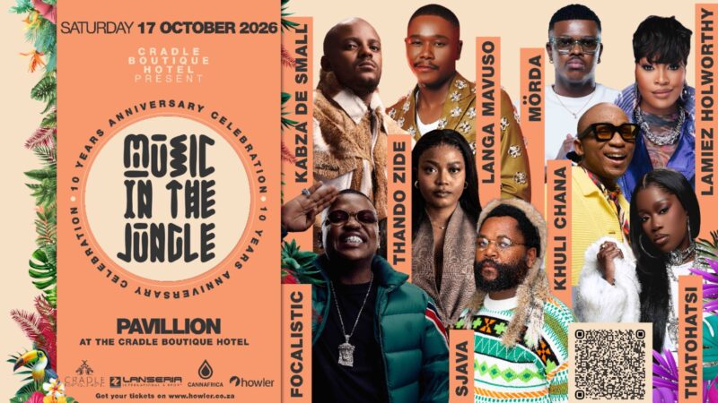 Events: Music In The Jungle hosted by the Cradle Boutique Hotel