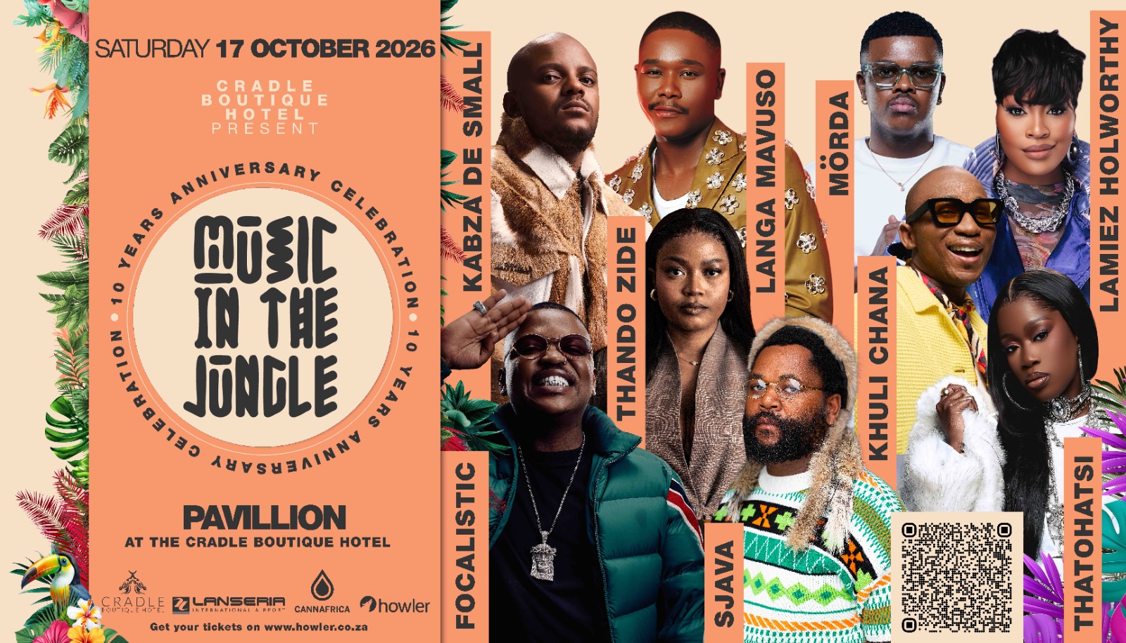Events: Music In The Jungle hosted by the Cradle Boutique Hotel